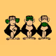The 3 wise Apes