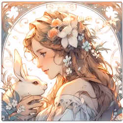 Rabbit in Frame#300 