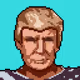 Pixel Mayor of USA Digital Trading Cards