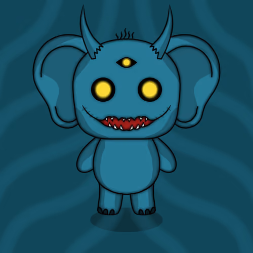 Charming elephants #73