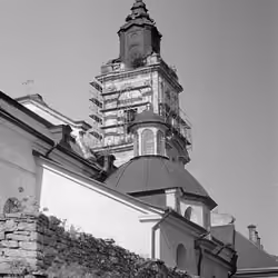 Old city - Black white film photo