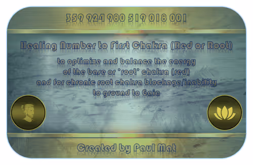 healing number cards to activate energy points