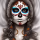 AI Sugar Skull women