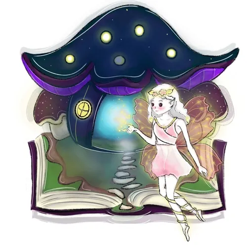 Hana - A Late Summer Night's Ethereal 🧚‍♀️🍄📒🔮✨