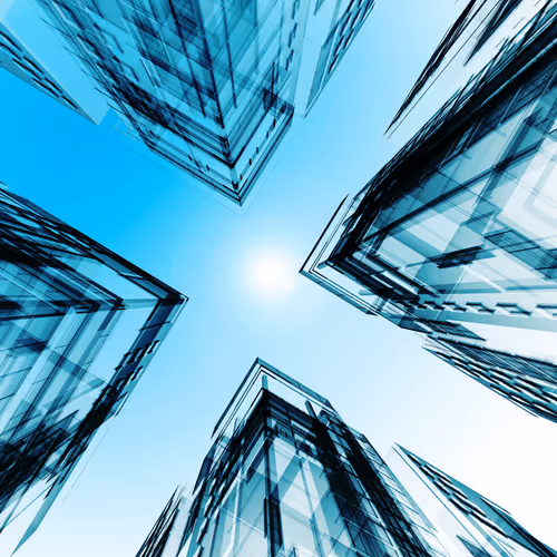 Abstract building - Ai 3D art render