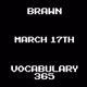 TAP365 - Vocabulary