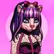 Cat in Love with Velvet
