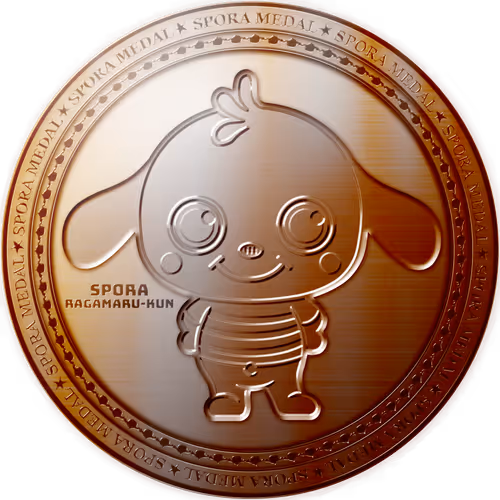BRONZE MEDAL（RAGAMARU-KUN）