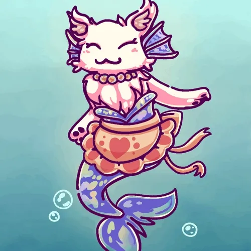 Waitress Cat-Mermaid Mini