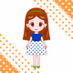 Dress-up doll Lily