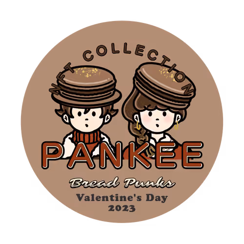 PANKEE 2023 Valentine's day 3D sticker