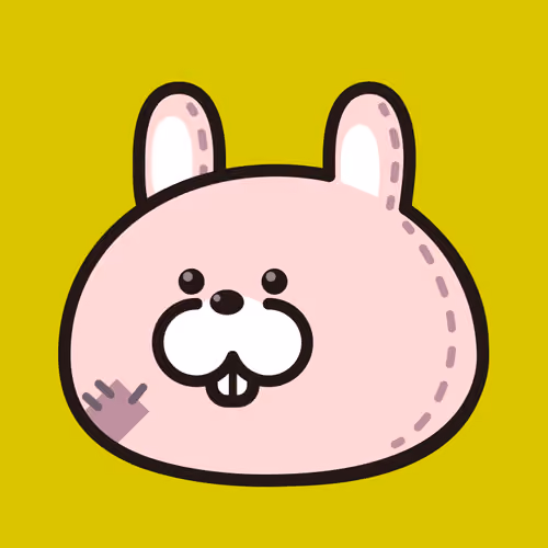 002 Mysterious rabbit face