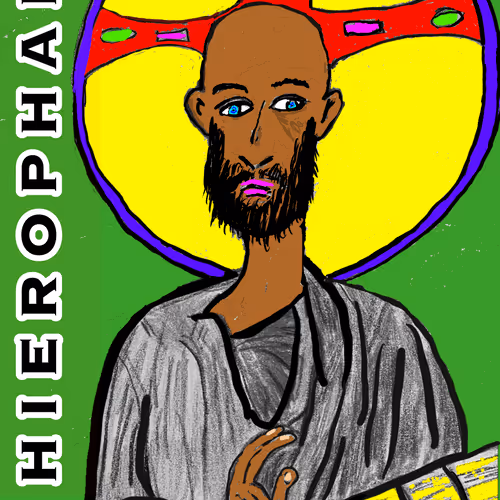 Hierophant - Major Arcana #6 of the Vagobond Bald Jesus Tarot