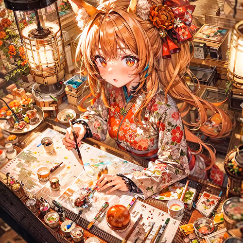MIYAKO- 都 FanArt created by hakushi