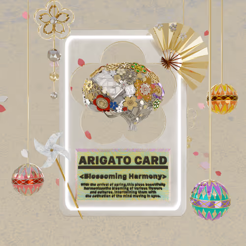 ARIGATO CARD < Blossoming Harmony >