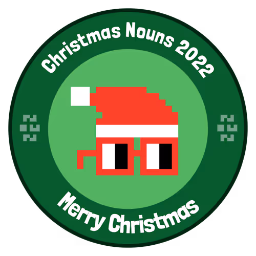 Christmas Nouns Badge