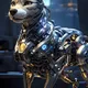 Animated Cyborg Dog