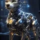 Animated Cyborg Dog