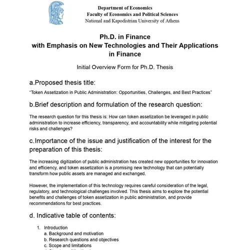 PhD Thesis Proposal