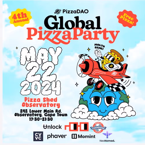 Global Bitcoin Pizza Party (Cape Town)