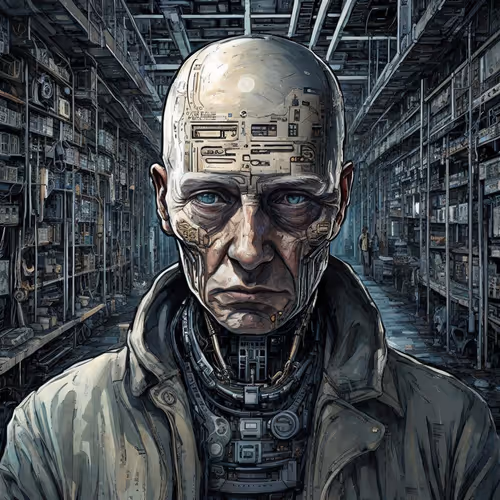 F. u.t.u.r.e Dystopian Human in 5050