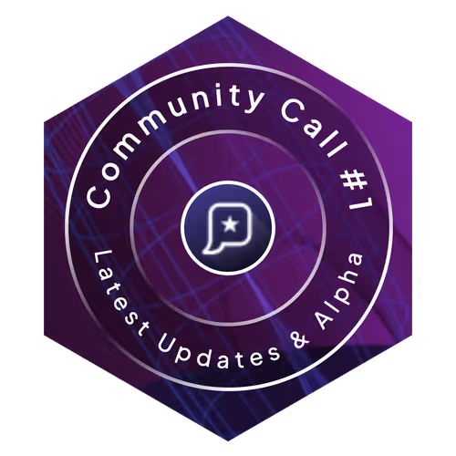 Phaver Community Call #1  - Latest Updates & Alpha