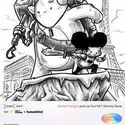 Defending NFT PARIS by Humankind #268