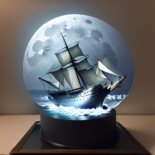 Moonlight on the Ship
