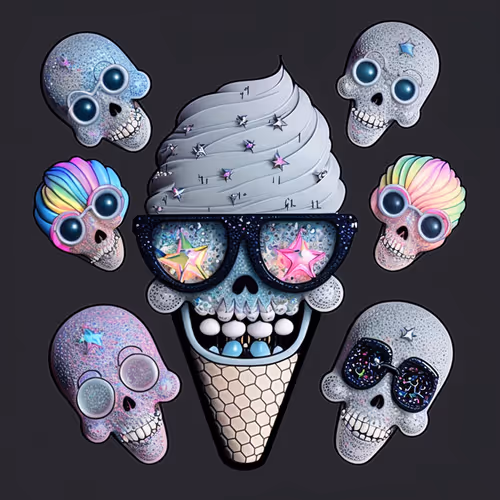 Deathly Sweet Ice Cream