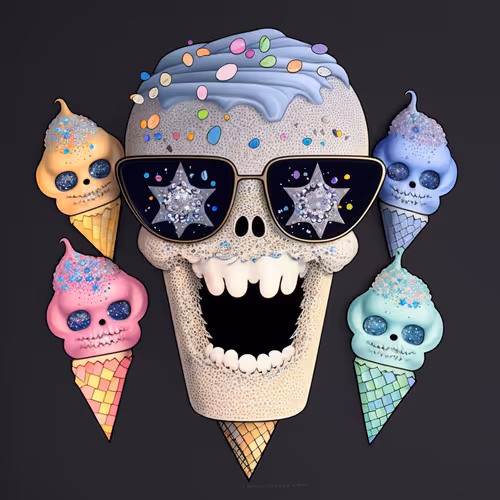 Deathly Sweet Ice Cream