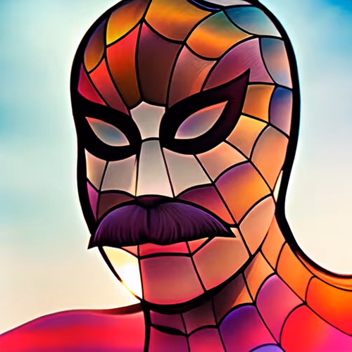 NFTs spider-man AI