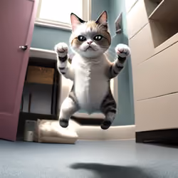 flying grumpy cat #2