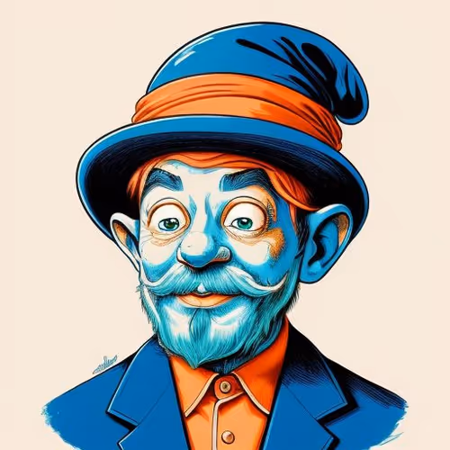 Mystical Blue Wizard