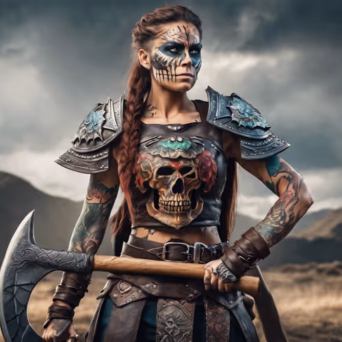 Valhalla - skjaldmær