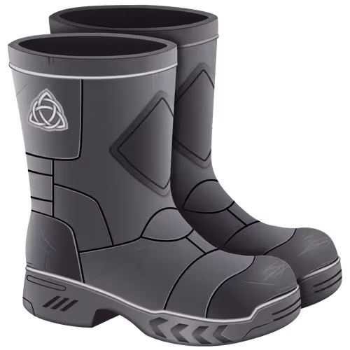 Coin Mining Boots