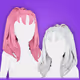 Ponytail with Bangs by Doki3D