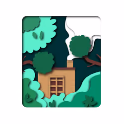 House in the woods