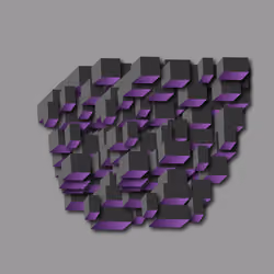 3d island blocks
