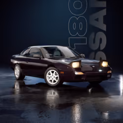 Nissan 180sx SR20 - Gray Amethyst