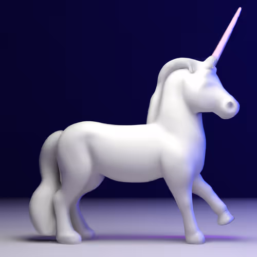 3d Unicorn