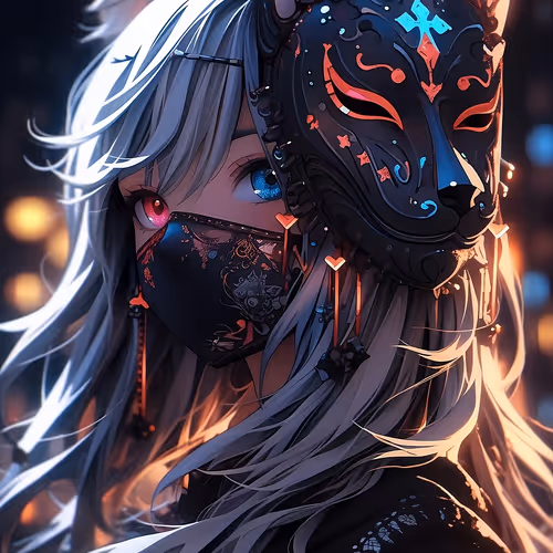 Nekomimi Oddeye Girl 001 1