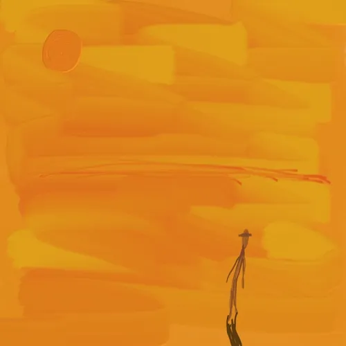 日が落ちても、私の心はまだ夕焼けている【Twitterフォロワー2500人突破記念NFT】