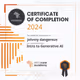 Africarare AI Course Certificate