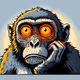 Bored Zombie Monkey