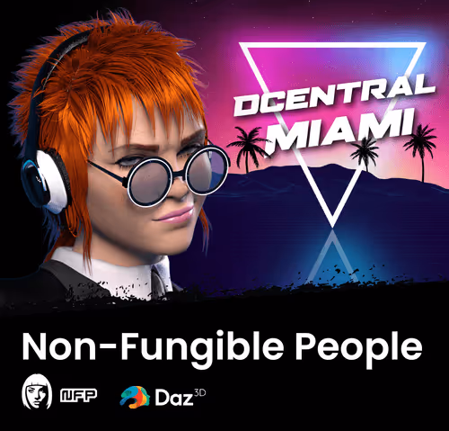 Dcentral Miami NFP STICKER Collection