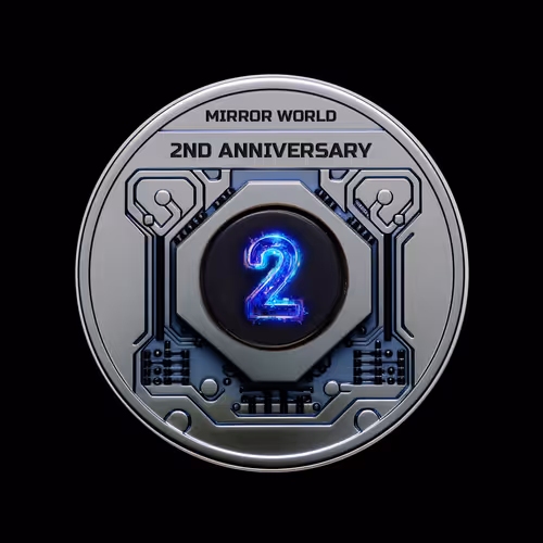 Mirror World 2nd Anniversary Badge