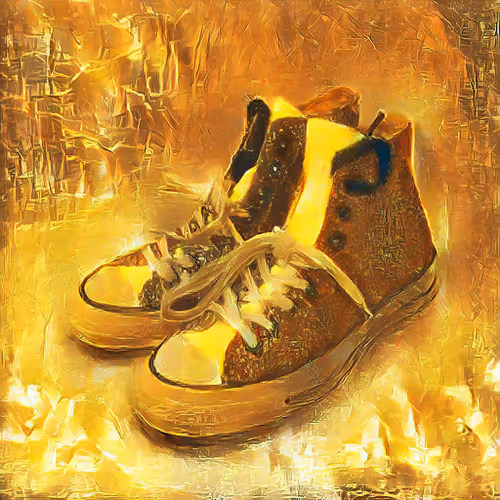 CONVERSE ALL STAR GOLD L