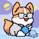 Pixel Corgis