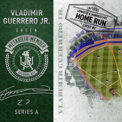 Vlad Jr. #2: Longest & Hardest-Hit HR - Green