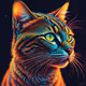 Vibrant Feline - Color Fur
